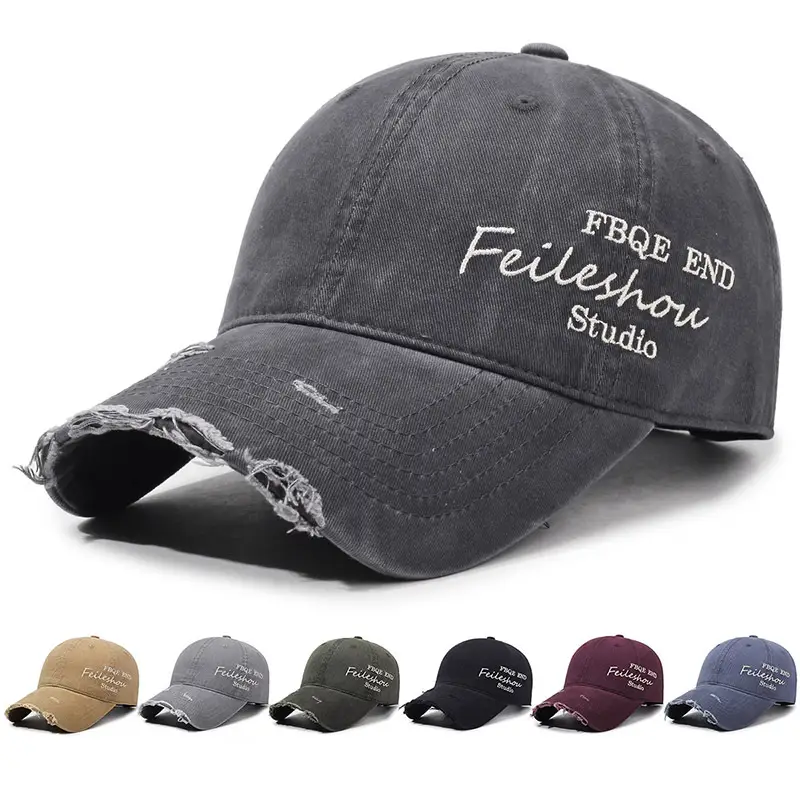 Men's Green Letter Embroidered Cap FELeShore Studio - Image 8