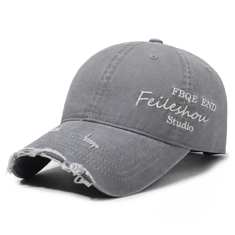 Men's Green Letter Embroidered Cap FELeShore Studio - Image 6