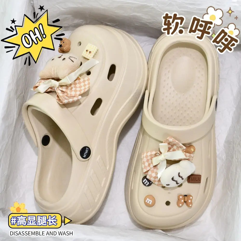 Women's Cat Fish Butterfly Croc Shoes White 2025 Summer — feature 22
