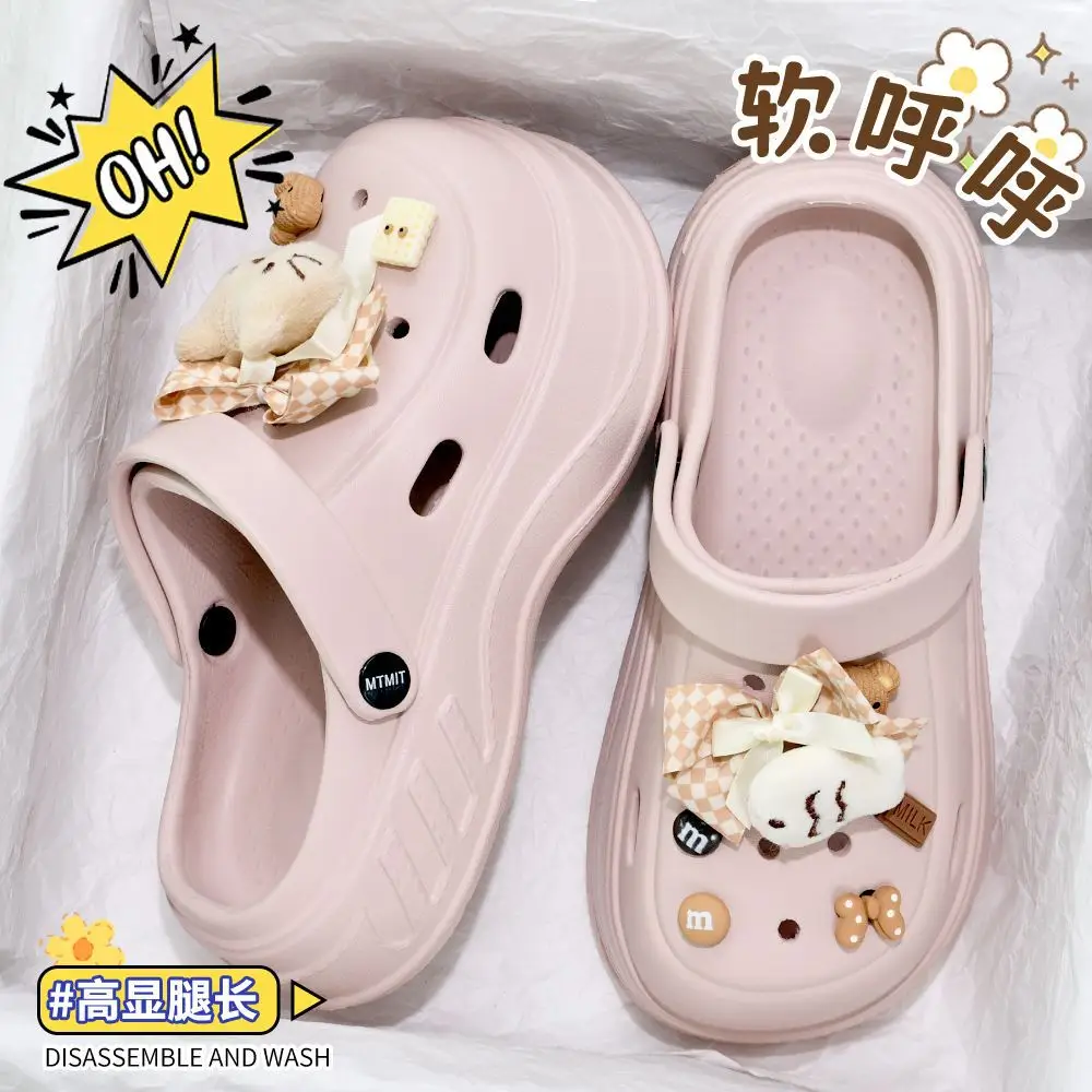 Women's Cat Fish Butterfly Croc Shoes White 2025 Summer — feature 23