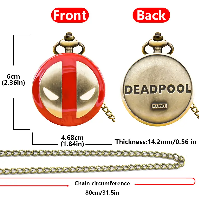 Giant Pirate Pocket Watch Sebas Attack Anime Design — feature 7