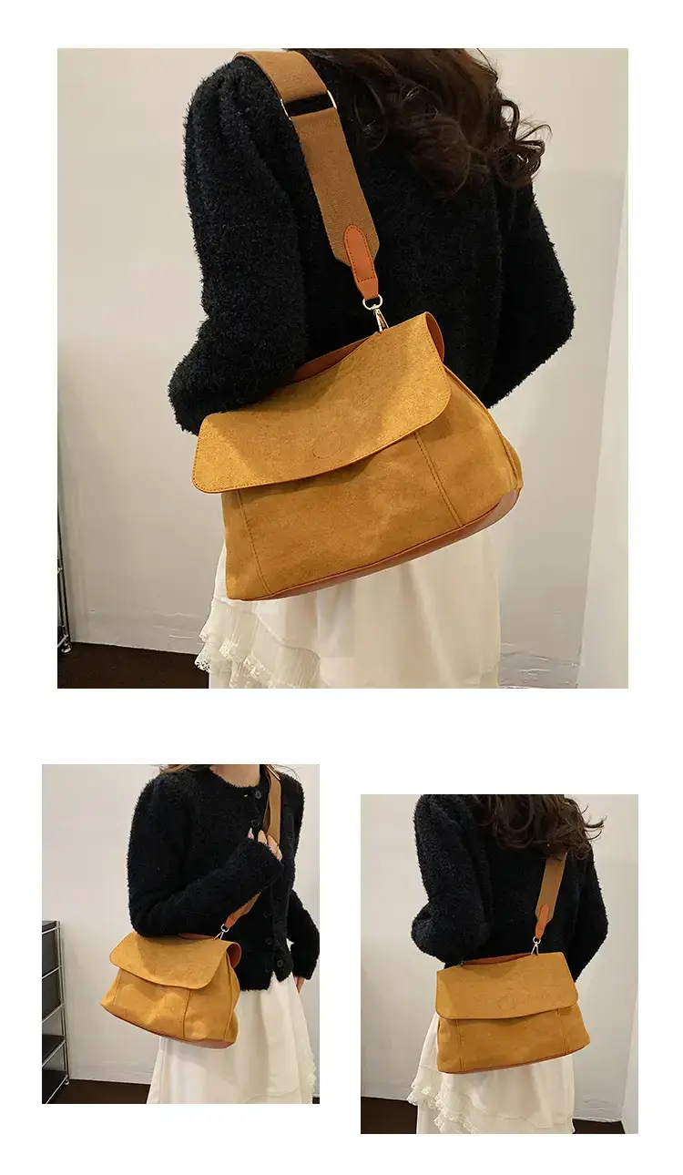 Deerskin Velvet Crossbody Bag for Women — feature 13
