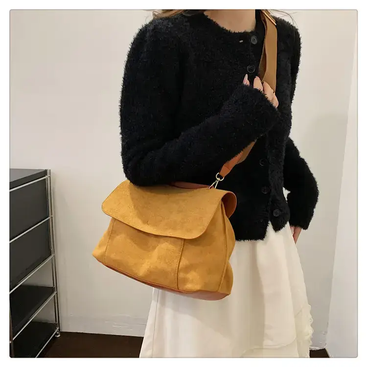Deerskin Velvet Crossbody Bag for Women — feature 22