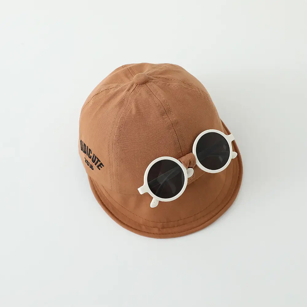 Red Sunglasses Cap for Girls Boys Summer Sunshade — feature 10