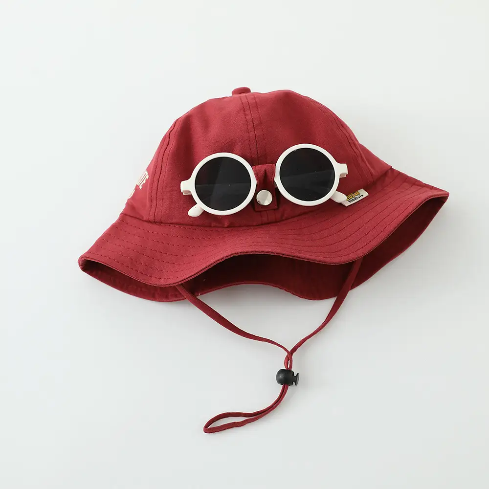 Red Sunglasses Cap for Girls Boys Summer Sunshade — feature 16