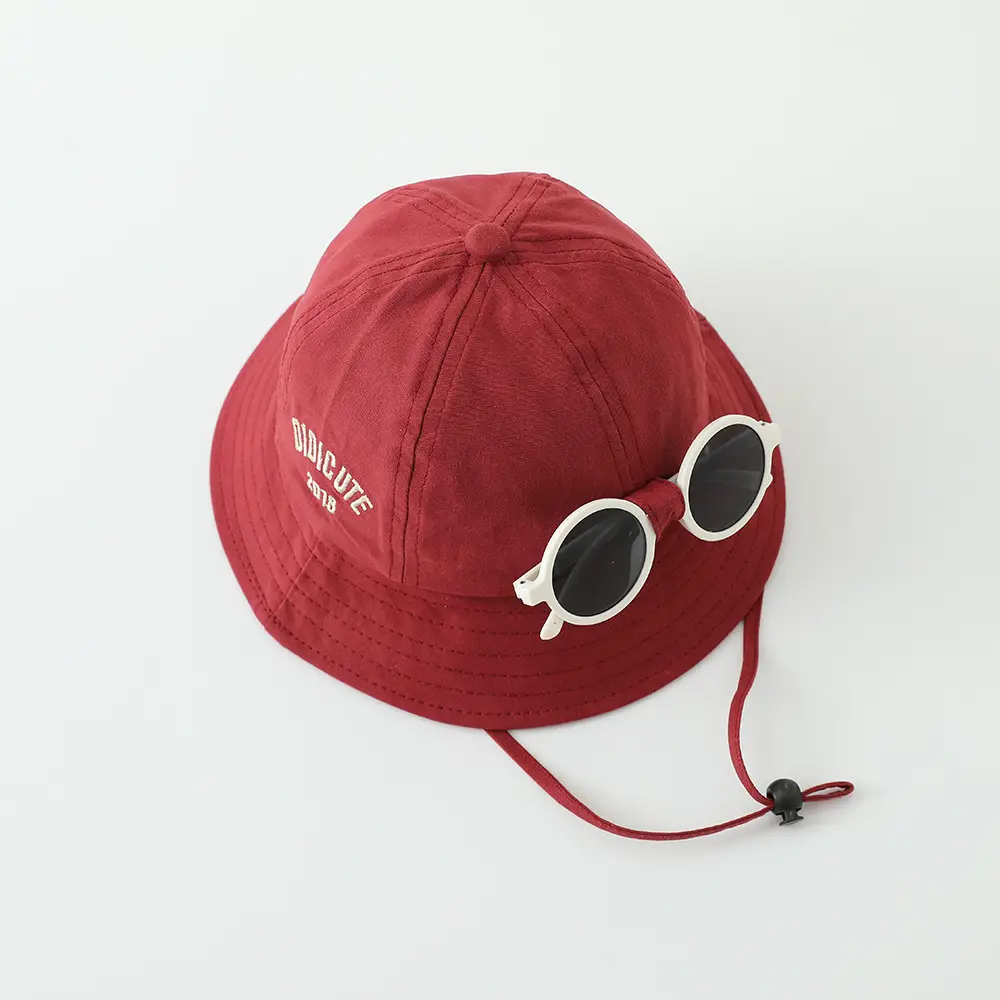 Red Sunglasses Cap for Girls Boys Summer Sunshade — feature 18