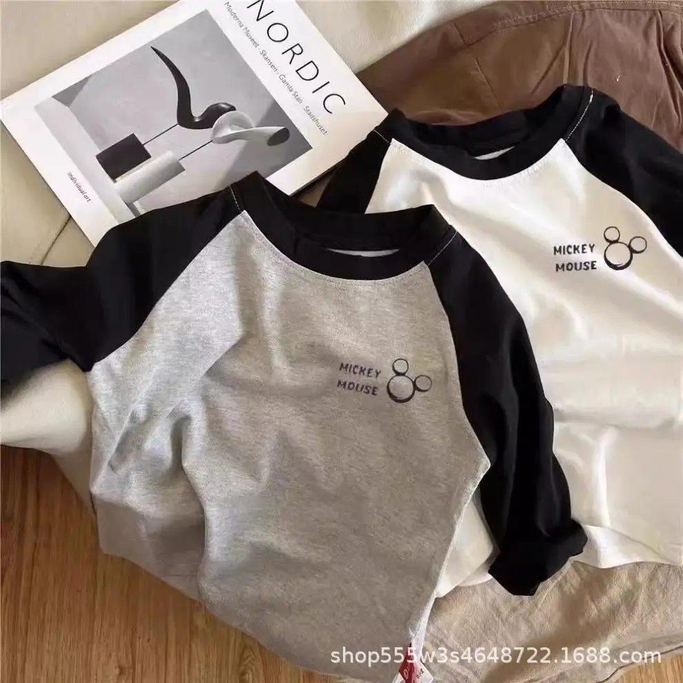 2025 Boys & Girls T-Shirts Long Sleeve Spring Fall - Image 2