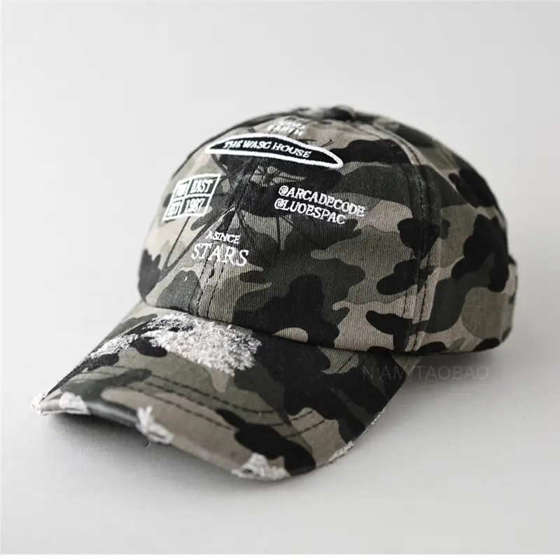 Red American Letter Embroidered Baseball Cap for Men Women - Image 7