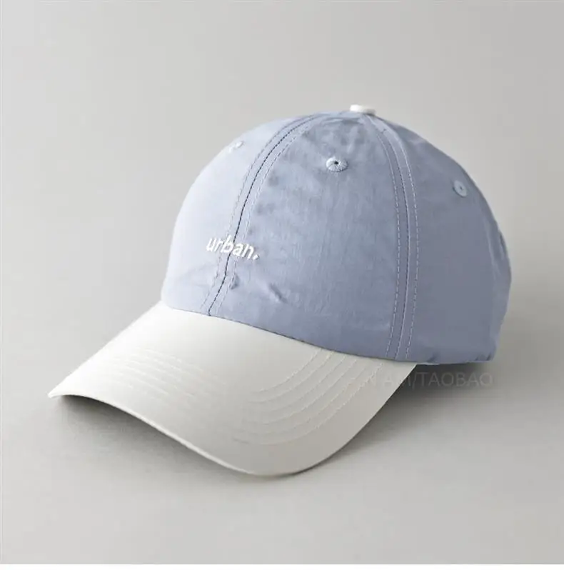 Urban Light Blue Embroidered Baseball Cap for Men Women — feature 4
