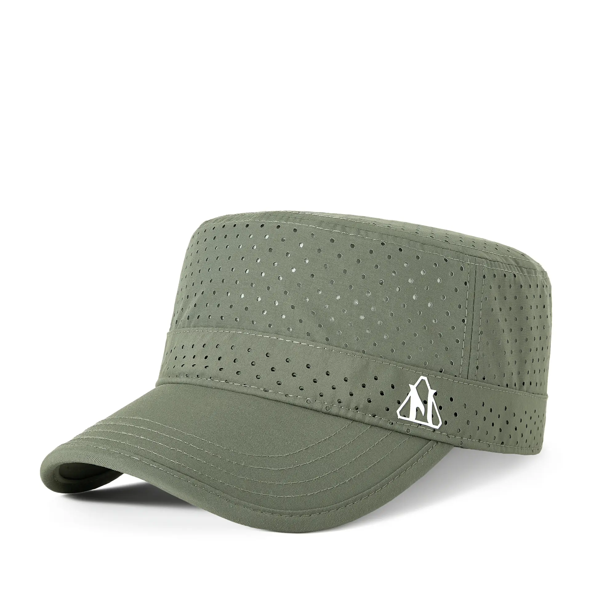 Men's Green Mesh Sunscreen Cap 18CM - Image 3