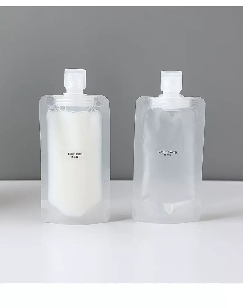 Travel packaging bag suit skin care lotion storage bag travel travel liquid portable squeeze packaging bottle — feature 3