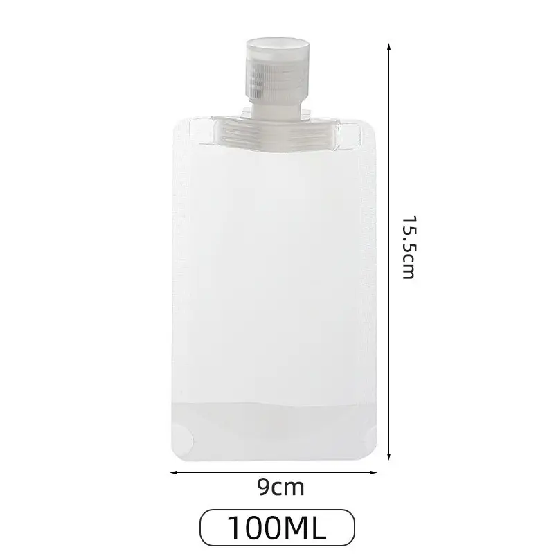 Travel packaging bag suit skin care lotion storage bag travel travel liquid portable squeeze packaging bottle