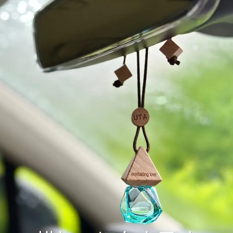 Uta Car Pendant West Lake Longjing Aromatherapy Long-Lasting Fragrance Car Deodorization Long-Lasting Car Perfume Wholesale — feature 4