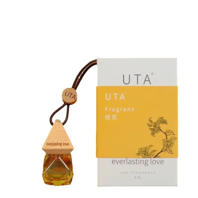 Uta Car Pendant West Lake Longjing Aromatherapy Long-Lasting Fragrance Car Deodorization Long-Lasting Car Perfume Wholesale — feature 7