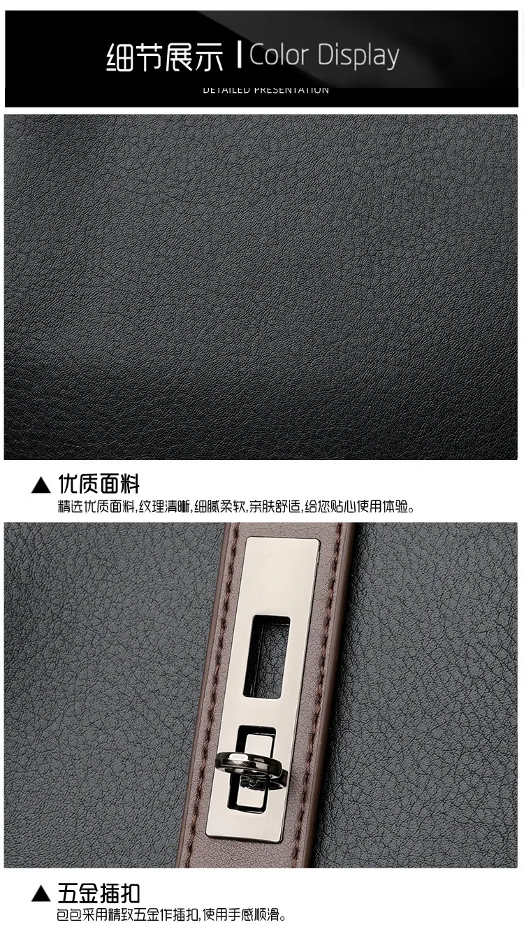 2026 Women's Black Leather Shoulder Crossbody Bag — feature 23