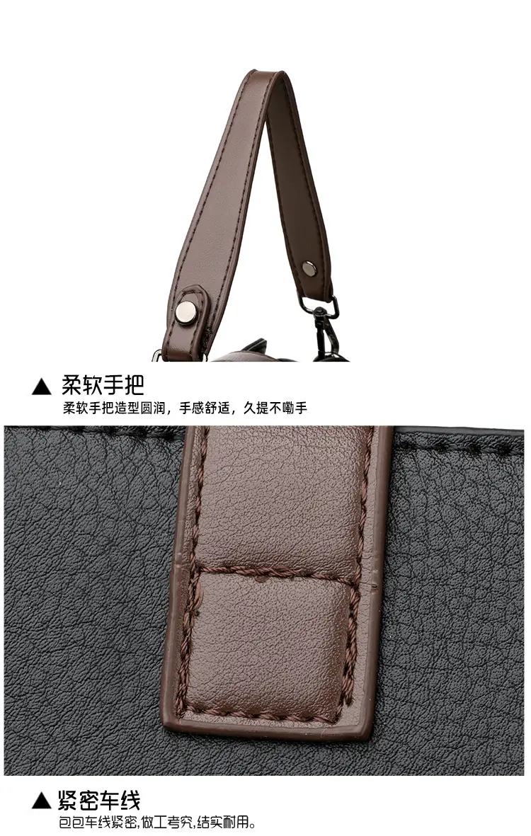 2026 Women's Black Leather Shoulder Crossbody Bag — feature 24