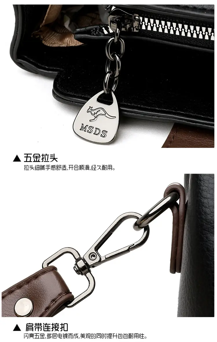 2026 Women's Black Leather Shoulder Crossbody Bag — feature 25
