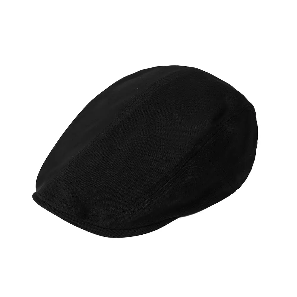 New Pure Cotton Forward Cap Solid Color
