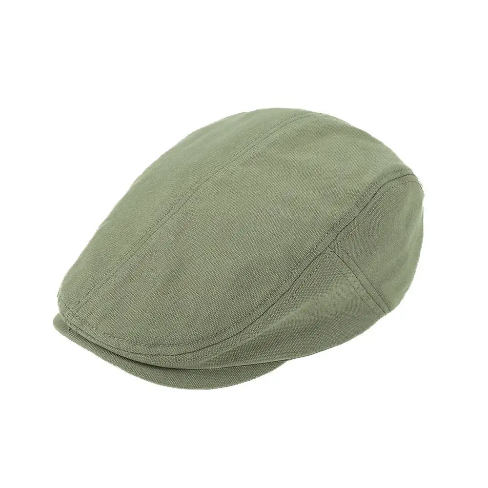 New Pure Cotton Forward Cap Solid Color