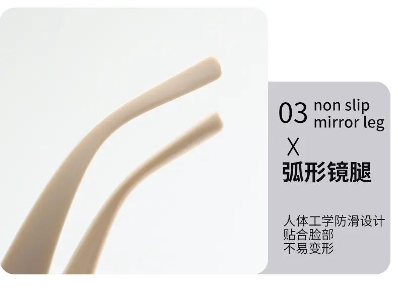 2025 Cat's Eye Sunglasses White Gold Lettered — feature 9