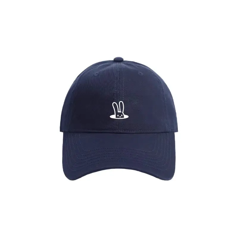 Women Purple Japanese Style Baseball Cap with Heat Transfer Print