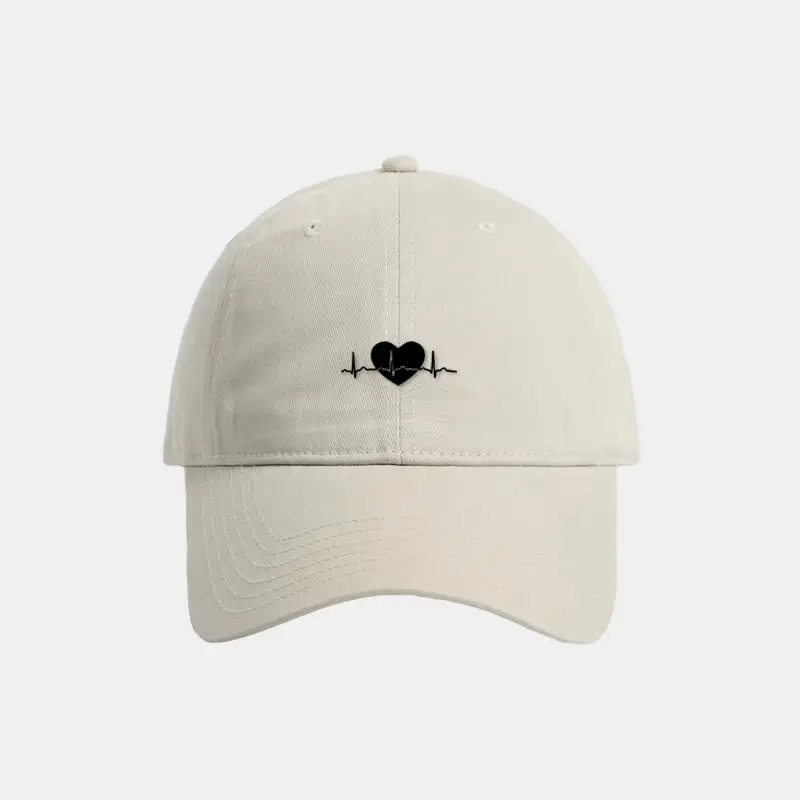 Women Purple Japanese Style Baseball Cap with Heat Transfer Print