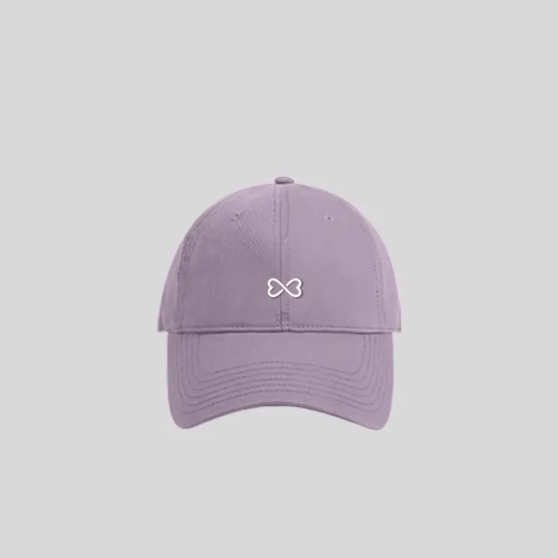 Women Purple Japanese Style Baseball Cap with Heat Transfer Print