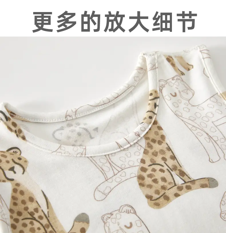 Baby Printed Sleeveless Vest for Boys Girls Cartoon Summer — feature 18