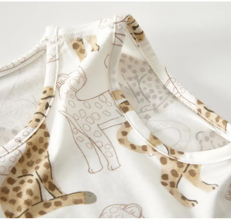Baby Printed Sleeveless Vest for Boys Girls Cartoon Summer — feature 19
