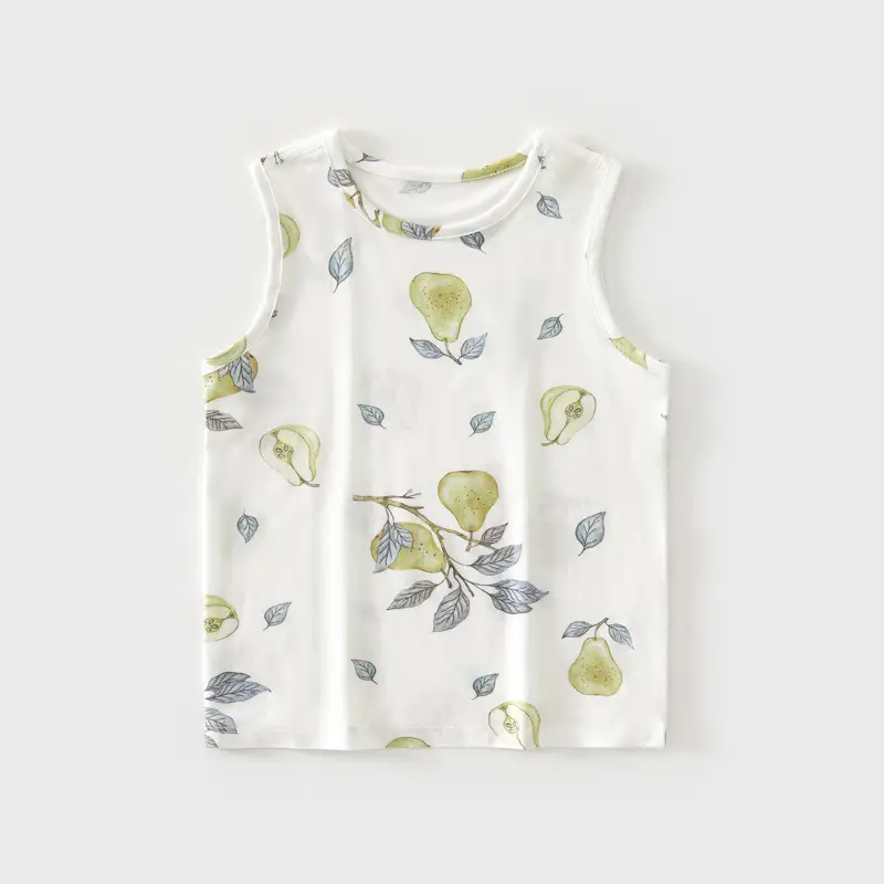 Baby Printed Sleeveless Vest for Boys Girls Cartoon Summer - Image 4