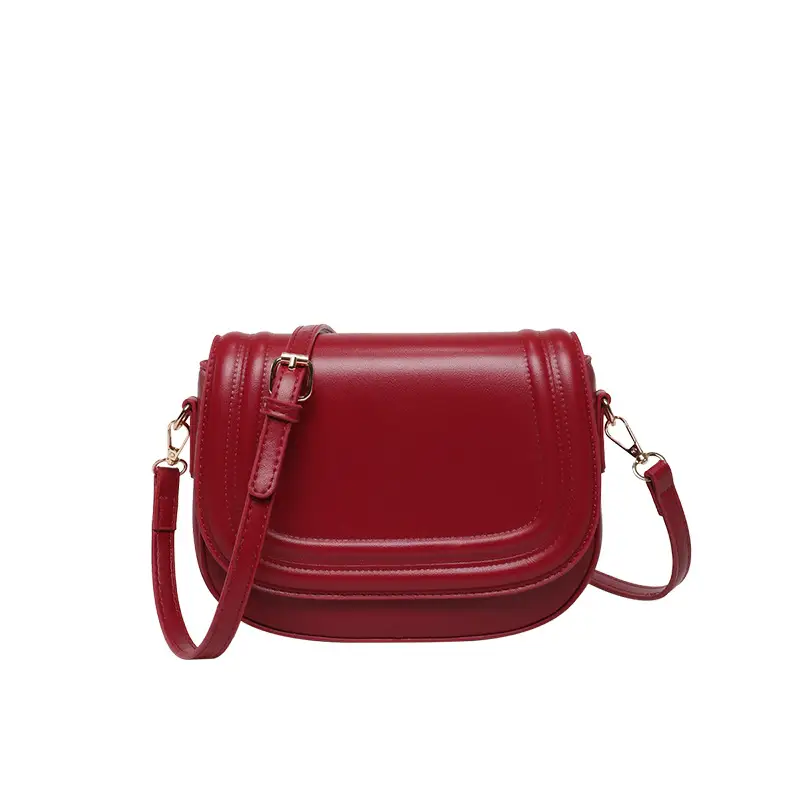 Women's Crossbody Saddle Bag Brown Leather 2025 - Image 8