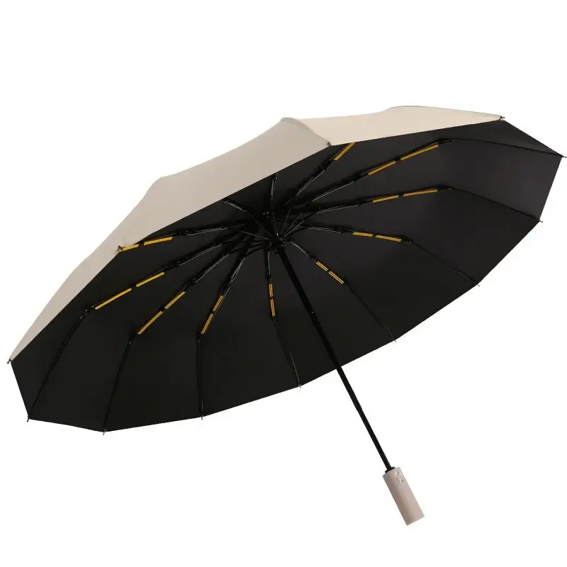 Automatic Double Dragon Bone Umbrella Sun Rain Dual Use