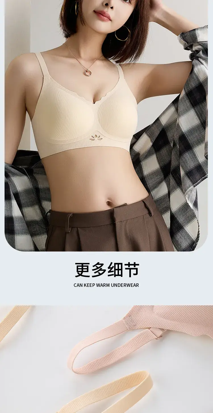 Soft Silk Push-Up Bra for Women Large Size — feature 17