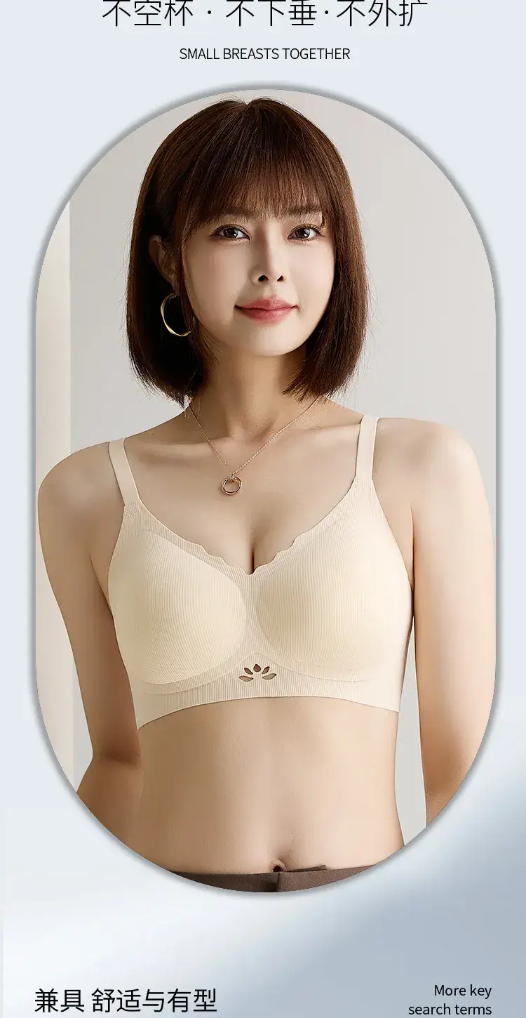 Soft Silk Push-Up Bra for Women Large Size — feature 3