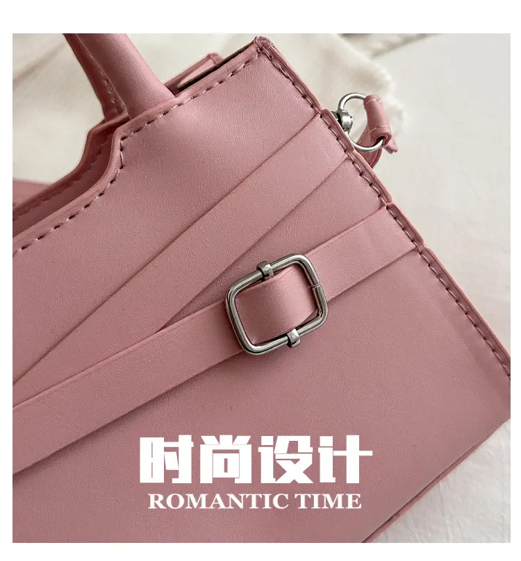 Beige Square Handbag with Bow Detail for Girls — feature 6