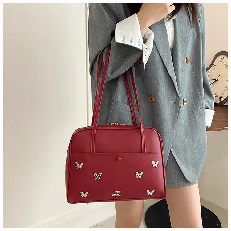 Red Butterfly Shoulder Bag for Women 2025 New Arrival — feature 12