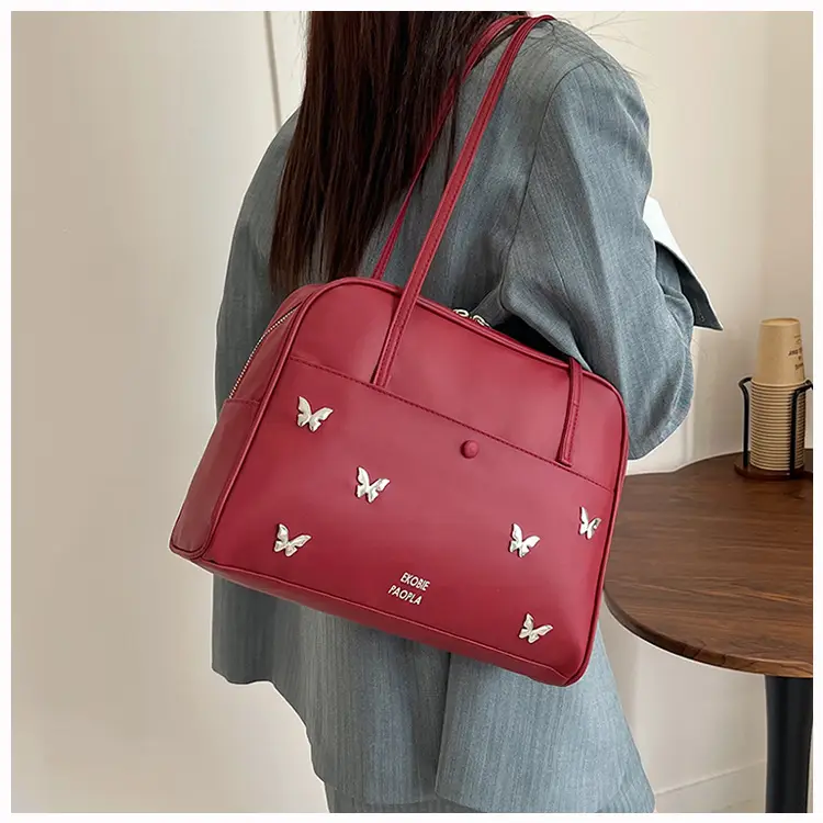 Red Butterfly Shoulder Bag for Women 2025 New Arrival — feature 13