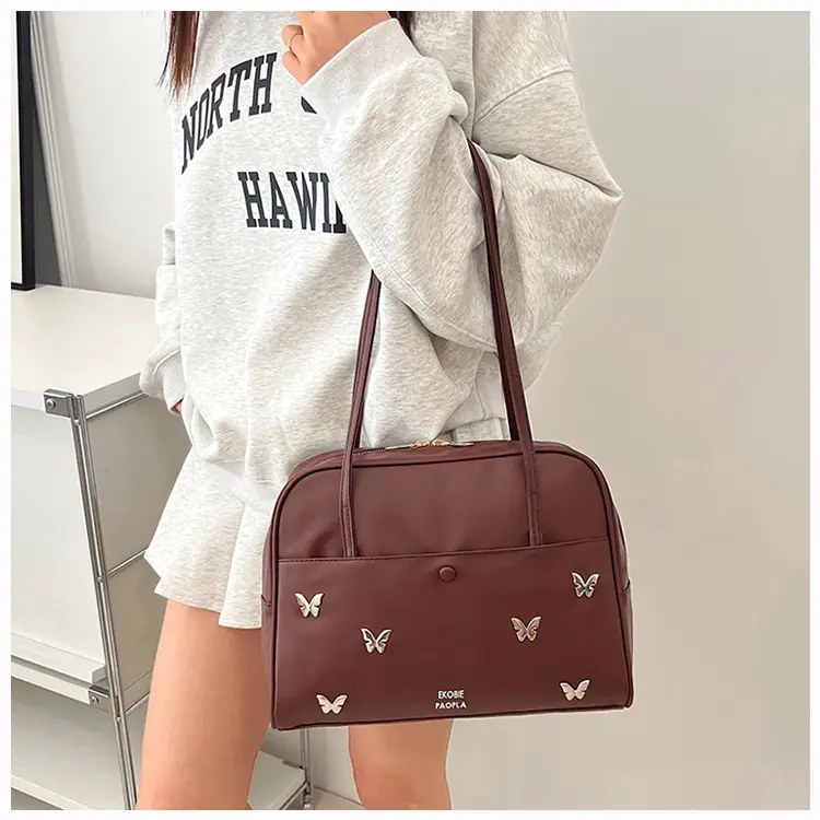 Red Butterfly Shoulder Bag for Women 2025 New Arrival — feature 17