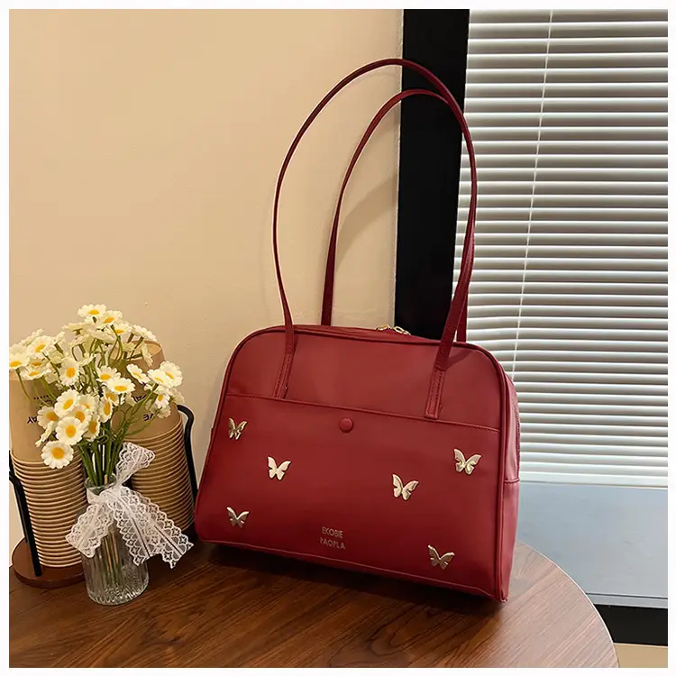 Red Butterfly Shoulder Bag for Women 2025 New Arrival — feature 22