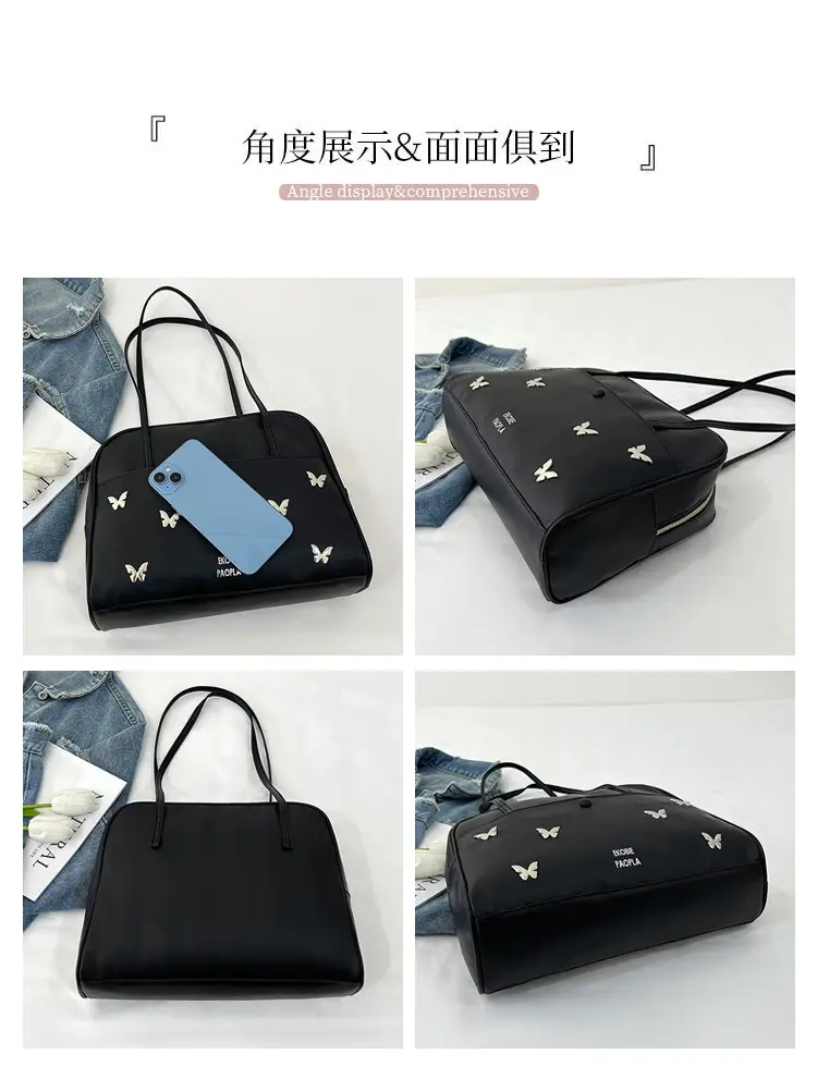Red Butterfly Shoulder Bag for Women 2025 New Arrival — feature 5