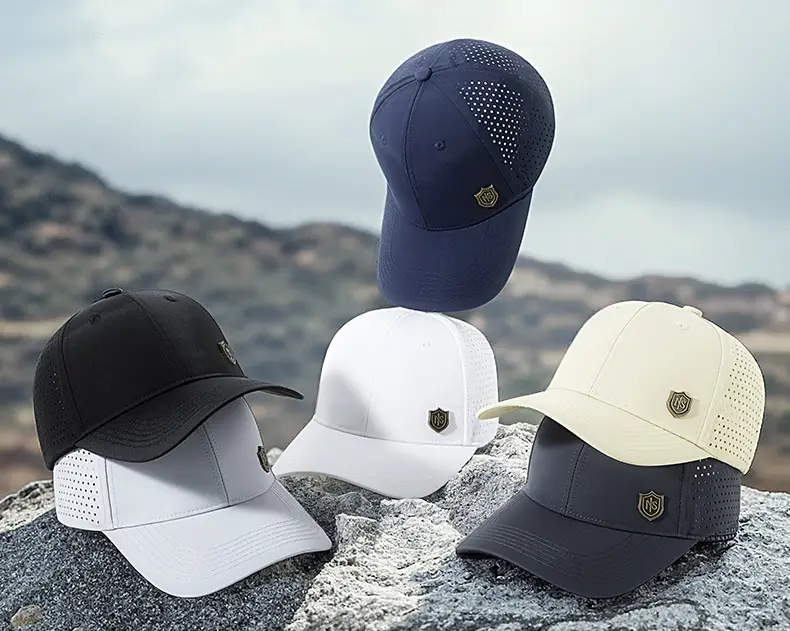 Men's Beige Mesh Cap Summer 2025 — feature 9