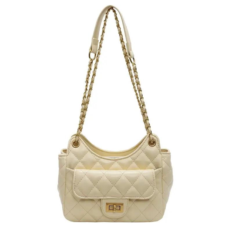 Pink Rhombus Chain Shoulder Bag for Women 2025 - Image 4