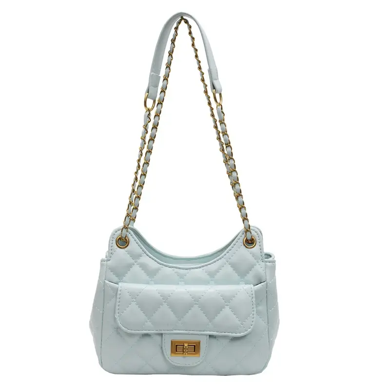 Pink Rhombus Chain Shoulder Bag for Women 2025 - Image 7