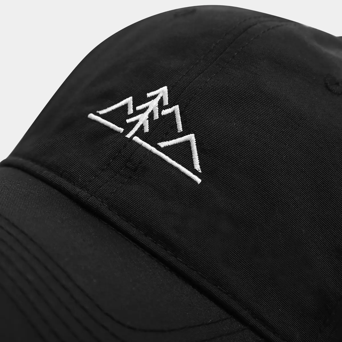 Men Hiking Mountain Embroidered Cap Black Blue — feature 9