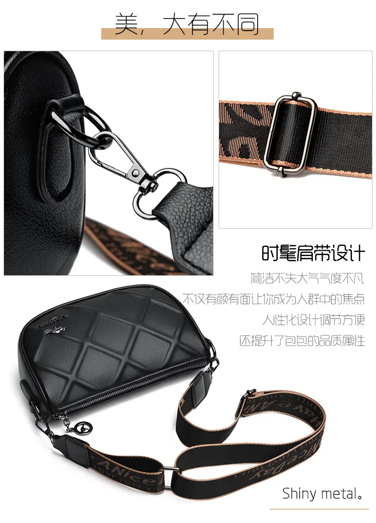 Black Quilted Crossbody Bag for Women 2025 — feature 6