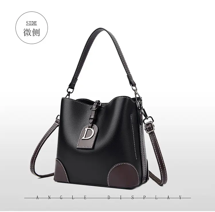 Women's Black D-Log Crossbody Bag 2025 New Arrival — feature 14