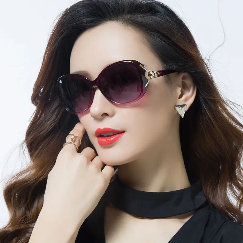 Women's Fox Head Big Frame Sunglasses Classic Trend - Image 7