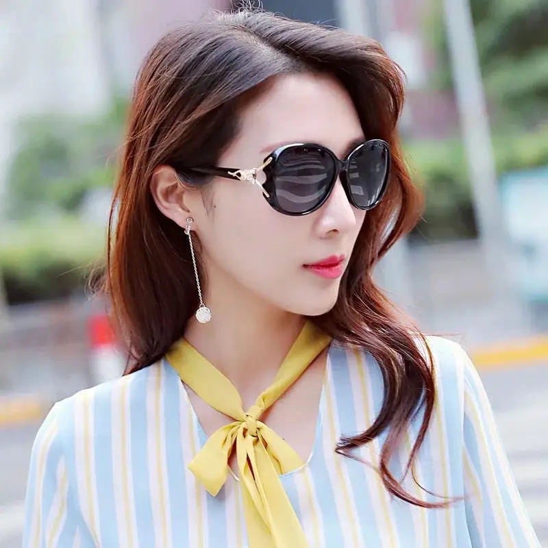 Women's Fox Head Big Frame Sunglasses Classic Trend - Image 8