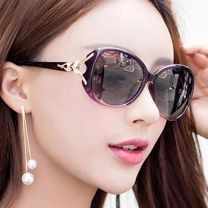 Women's Fox Head Big Frame Sunglasses Classic Trend - Image 2