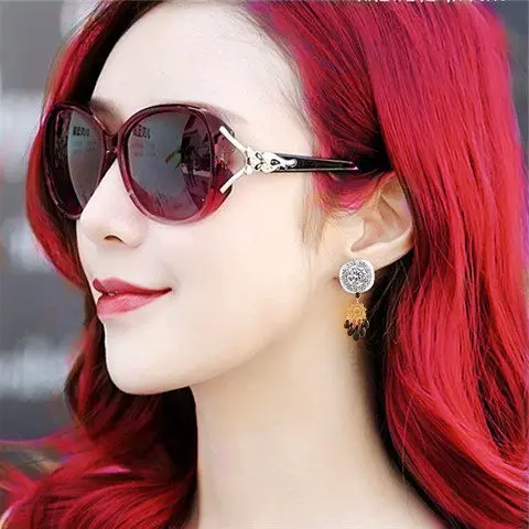 Women's Fox Head Big Frame Sunglasses Classic Trend - Image 4